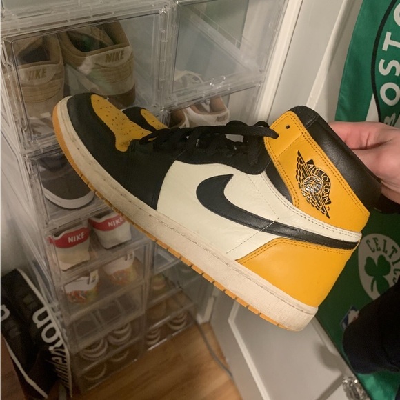 Jordan 1 Yellow Toe Size